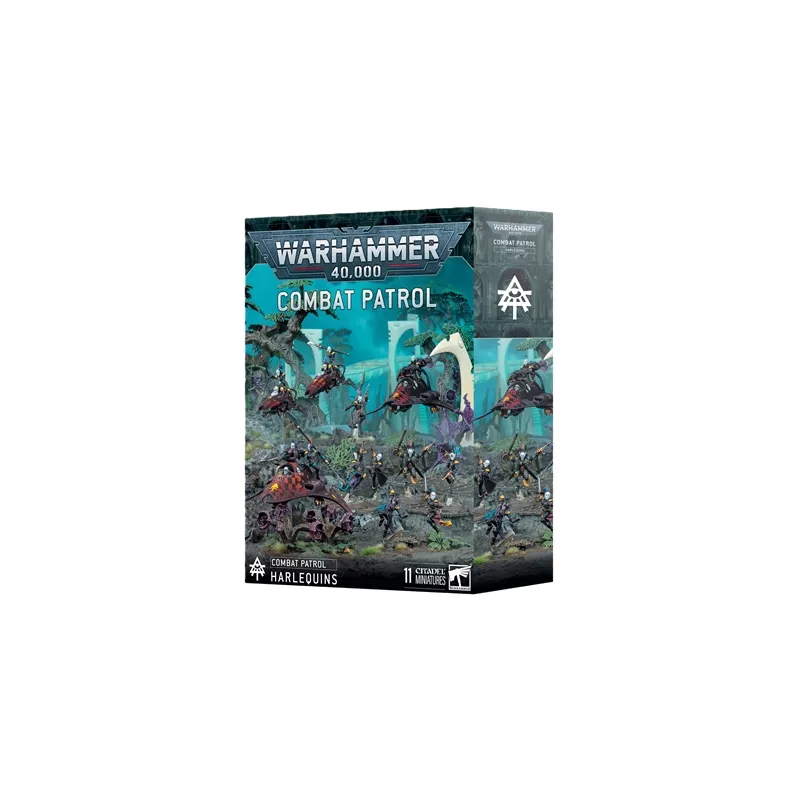 JEUX DE FIGURINES WARHAMMER 40K : COMBAT PATROL - HARLEQUINS JEUX DE FIGURINES WARHAMMER 40K : COMBAT PATROL - HARLEQUINS
