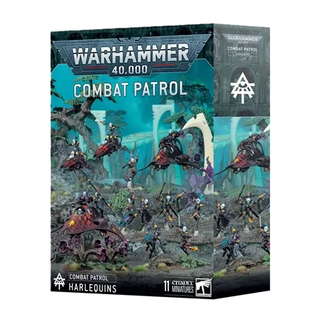 JEUX DE FIGURINES WARHAMMER 40K : COMBAT PATROL - HARLEQUINS