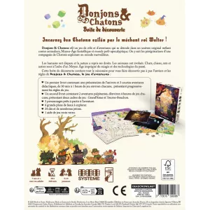 DONJONS & CHATONS : BOITE DE DECOUVERTEAUTRES Donjons et Chatons es...