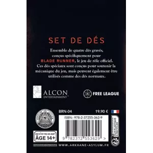 JEUX DE RÔLES BLADE RUNNER : SET DE DES