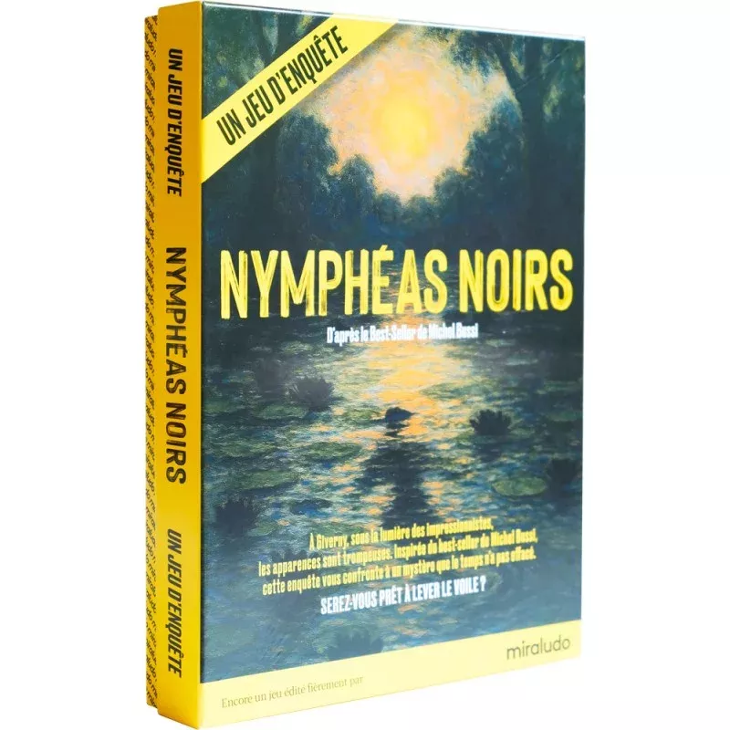 JEUX D'ENQUETE NYMPHÉAS NOIRS JEUX D'ENQUETE NYMPHÉAS NOIRS