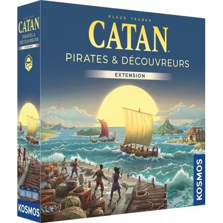 EN FAMILLE CATAN EXTENSION PIRATES & DECOUVREURS