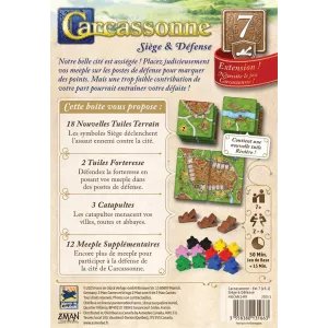CARCASSONNE : SIEGE ET DEFENSE  CARCASSONNE : SIEGE ET DEFENSE