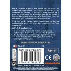 AVATAR LEGENDES - DECK DE CARTES AVATAR LEGENDES - DECK DE CARTES