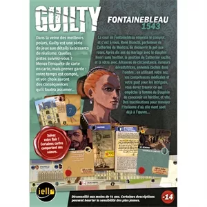 JEUX D'ENQUETE GUILTY - FONTAINEBLEAU 1543