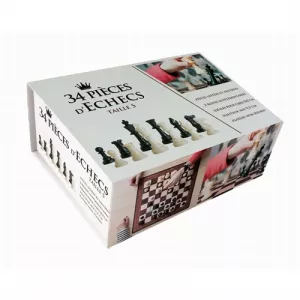 PIECES ECHECS PLASTIQUE T5
