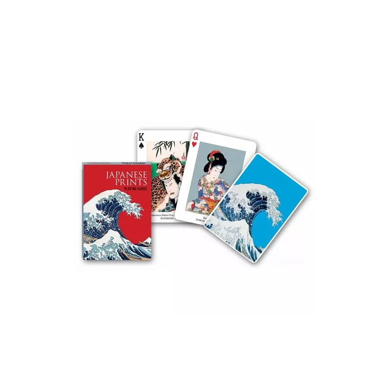 JEUX DE 54 CARTES - ESTAMPES JAPONAISES  JEUX DE 54 CARTES - ESTAMPES JAPONAISES