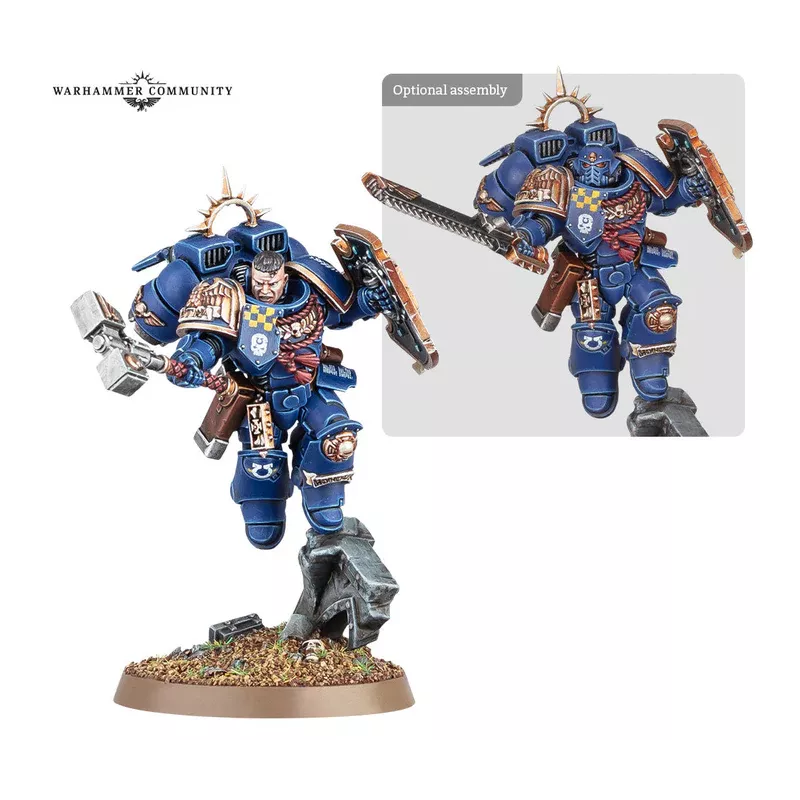 WARHAMMER 40K : SPACE MARINES - CAPTAIN - WITH JUMP PACK AND RELIC SHIELD  WARHAMMER 40K : SPACE MARINES - CAPTAIN - WITH JUMP PACK AND RELIC SHIELD