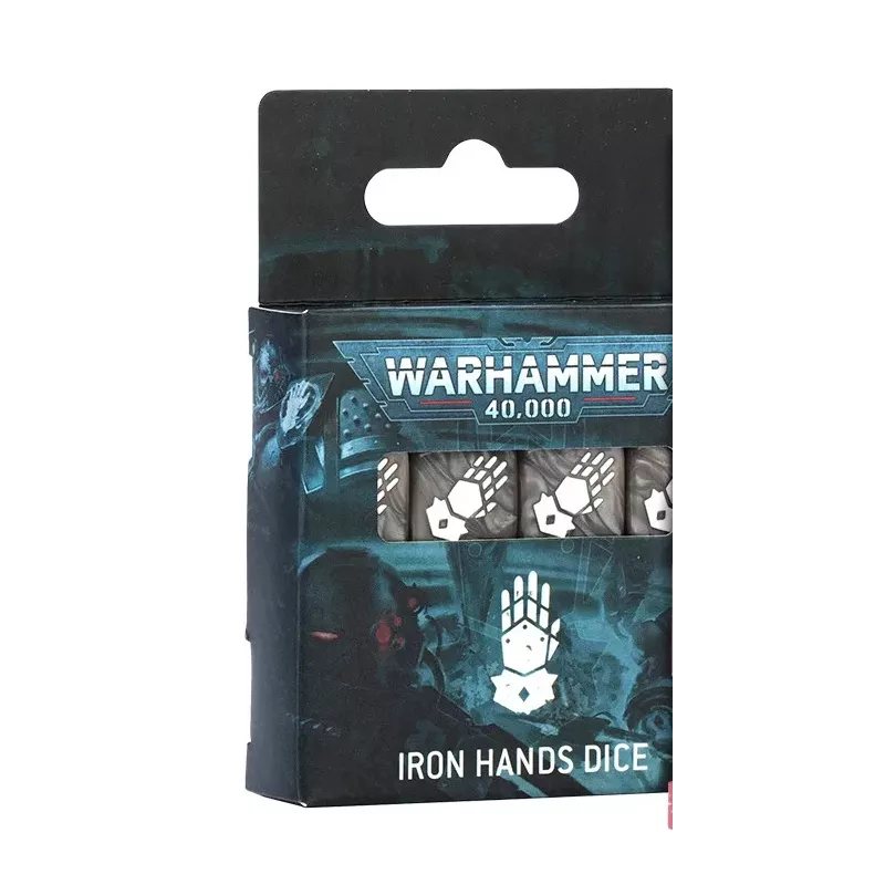 WARHAMMER 40K : IRON HANDS DICE  WARHAMMER 40K : IRON HANDS DICE