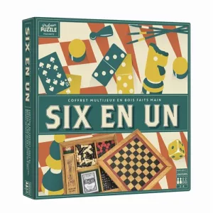 2 JOUEURS SIX EN UN - COFFRET 6 JEUX