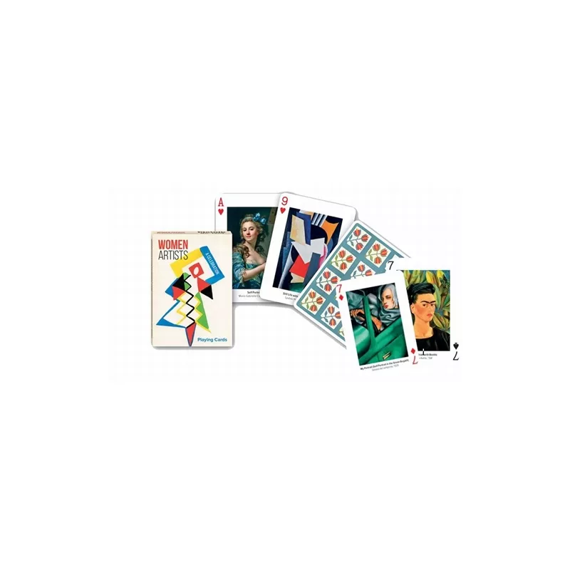 JEUX DE 54 CARTES - FEMMES ARTISTES  JEUX DE 54 CARTES - FEMMES ARTISTES