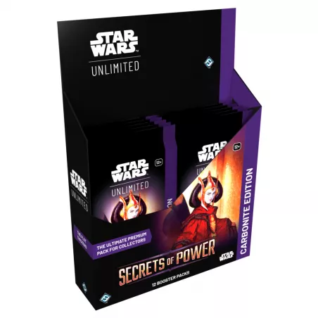 STAR WARS UNLIMITED S6 : SECRETS DU POUVOIR DISPLAY CARBONITE EN