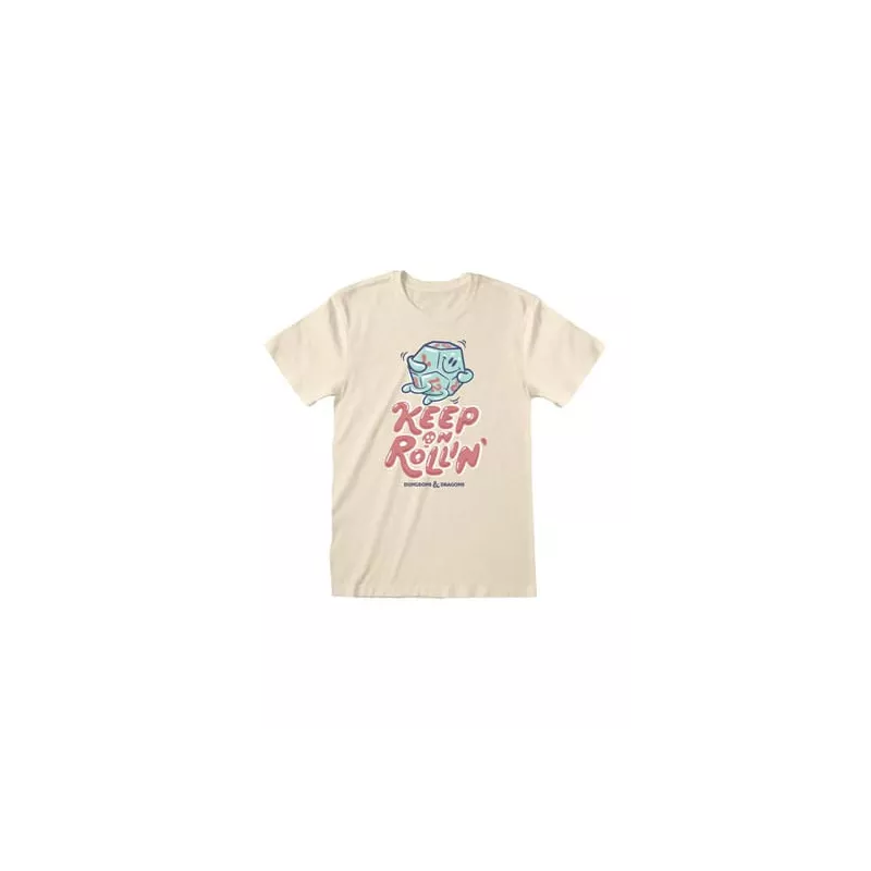 DUNGEONS & DRAGONS T - SHIRT KEEP ON ROLLING - TAILLE XL