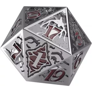GG: STRANGER THINGS HELLFIRE CLUB PREMIUM METAL D20