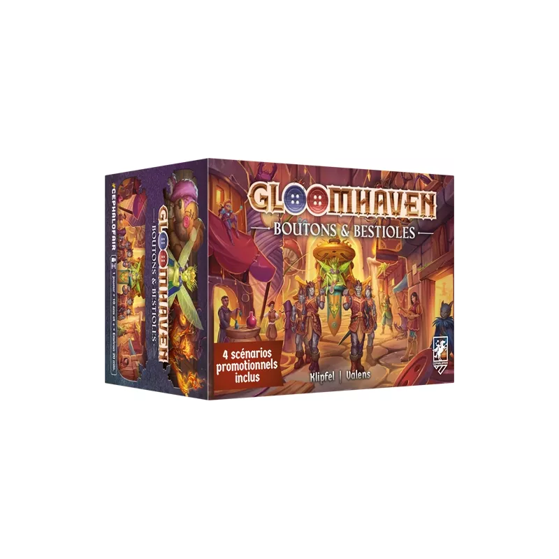 GLOOMHAVEN : BOUTONS & BESTIOLES