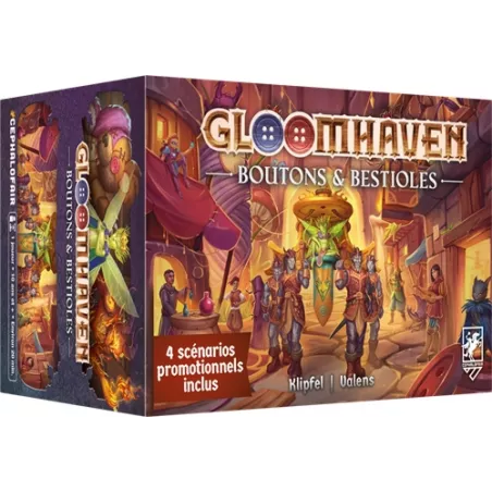GLOOMHAVEN : BOUTONS & BESTIOLES