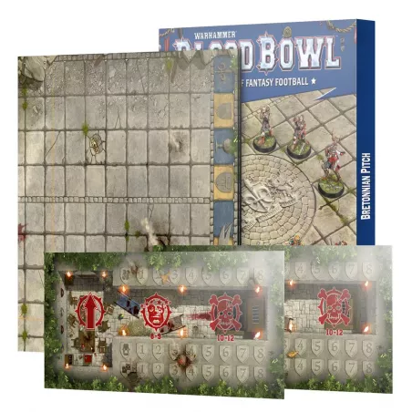 BLOOD BOWL: TERRAIN ET FOSSES DOUBLE FACE BRETONNIENS