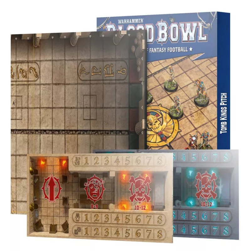 BLOOD BOWL: TERRAIN ET FOSSES DOUBLE FACE ROIS DES TOMBES