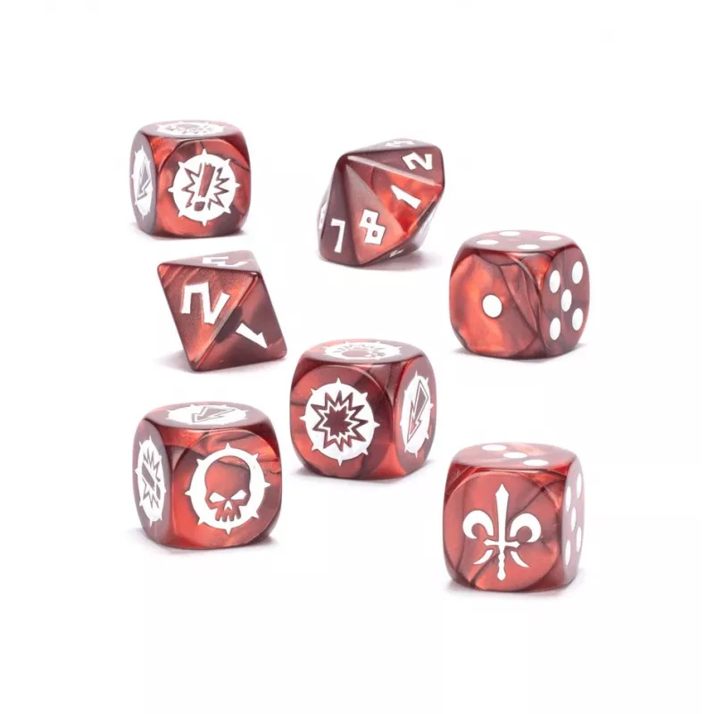 BLOOD BOWL: BRETONNIAN TEAM DICE SET