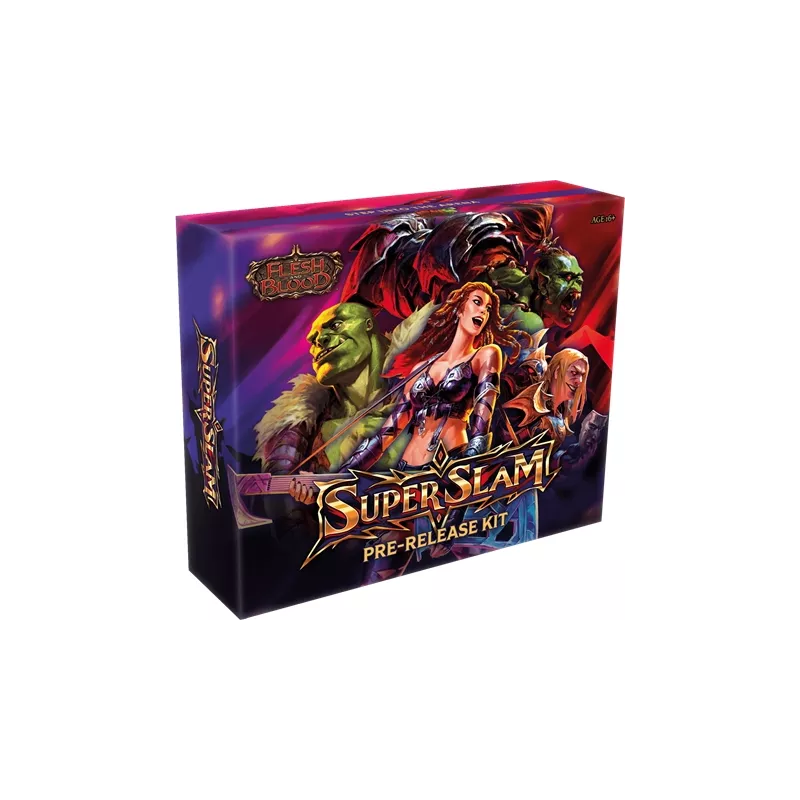 FLESH & BLOOD KIT AVANT PREMIERE SUPER SLAM EN