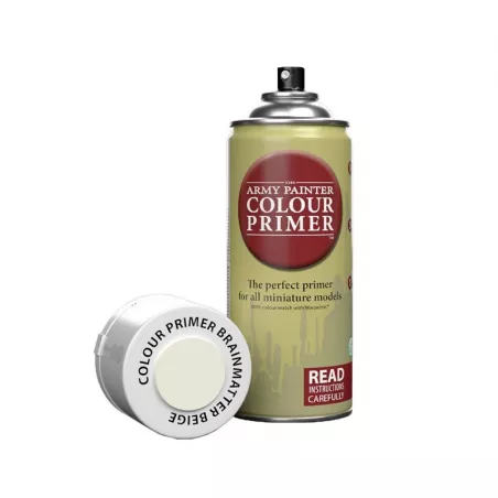 ARMY PAINTER COLOUR PRIMER - BRAINMATTER BEIGE