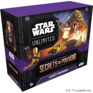 STAR WARS UNLIMITED S6 : SECRETS DU POUVOIR PACK D'AVANT PREMIERE FR