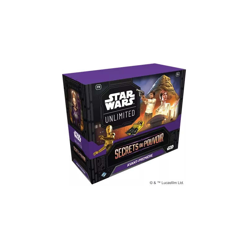 STAR WARS UNLIMITED S6 : SECRETS DU POUVOIR PACK D'AVANT PREMIERE FR