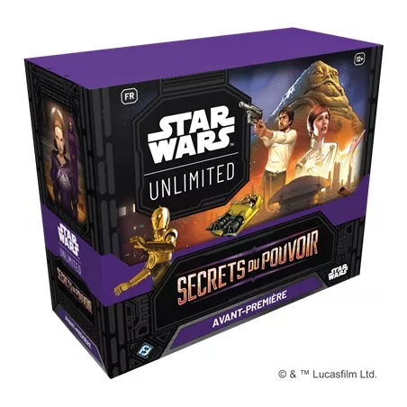 STAR WARS UNLIMITED S6 : SECRETS DU POUVOIR PACK D'AVANT PREMIERE FR