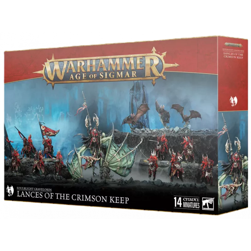 WARHAMMER AGE OF SIGMAR - SOULBLIGHT GRAVELORDS: LANCES OF THE CRIMSON KEEP