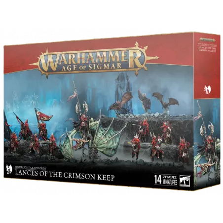WARHAMMER AGE OF SIGMAR - SOULBLIGHT GRAVELORDS: LANCES OF THE CRIMSON KEEP