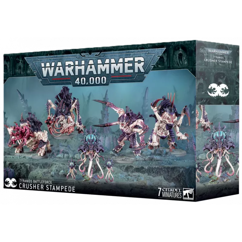 WARHAMMER 40K : BATTLEFORCE TYRANIDS: CRUSHER STAMPEDE