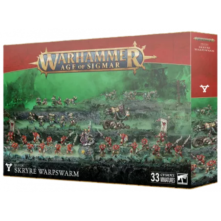WARHAMMER AGE OF SIGMAR - SKAVEN: SKRYRE WARPSWARM