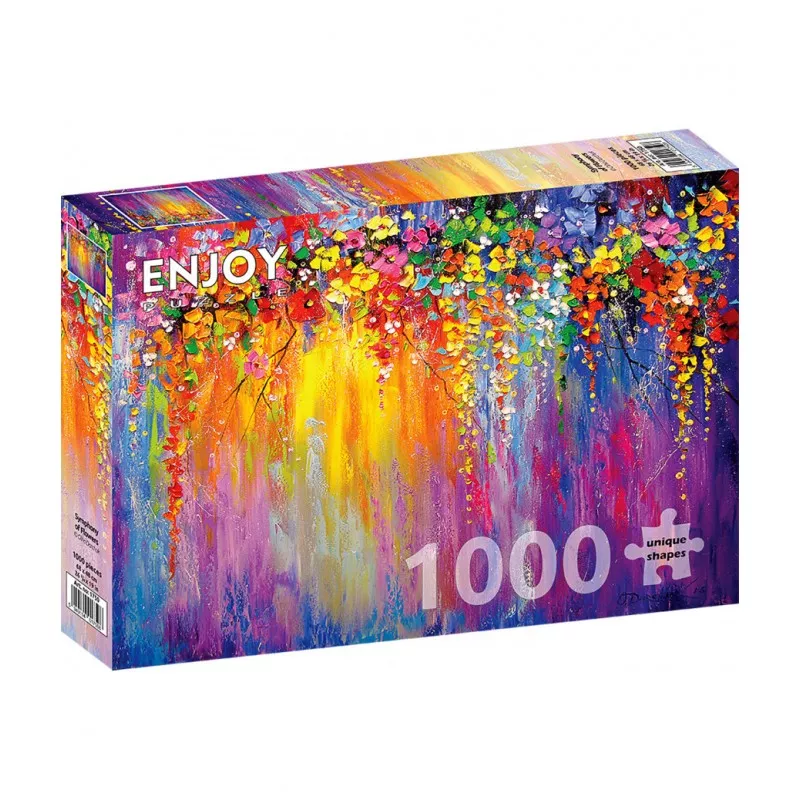 PUZZLE 1000PCS - SYMPHONY OF FLOWERS 