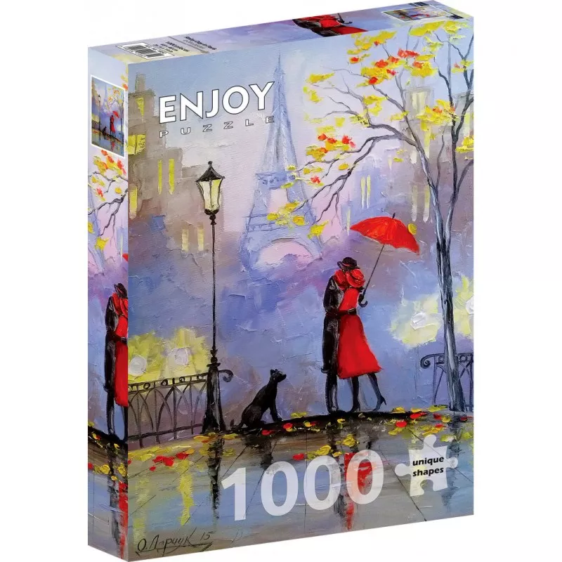 PUZZLE 1000PCS - RAINY DAY IN PARIS 