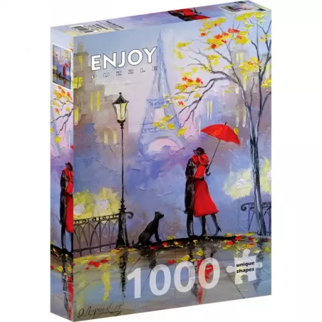 PUZZLE 1000PCS - RAINY DAY IN PARIS 