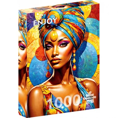 PUZZLE 1000 PCS - AFRICAN BEAUTY 