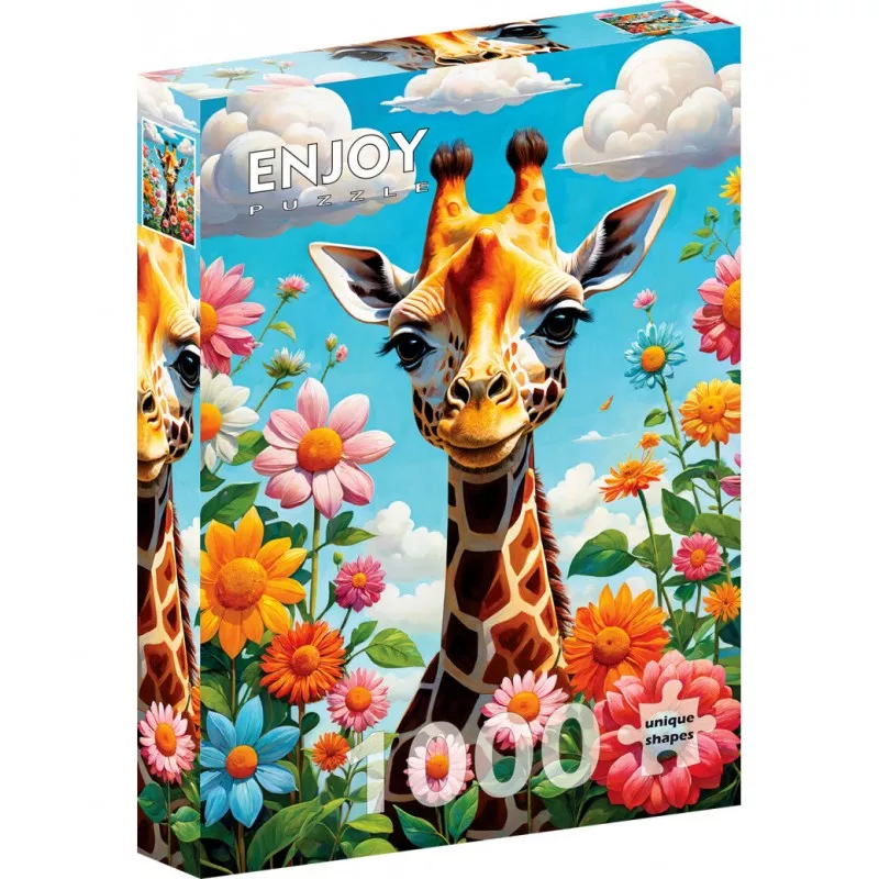 PUZZLE 1000 PCS - CUTE GIRAFFE 