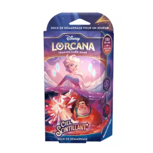 LORCANA DECK DE DEMARRAGE CINQUIEME CHAPITRE CIEL SCINTILLANT ELSA & RALPH