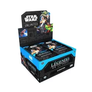STAR WARS UNLIMITED S5 : LEGENDES DE LA FORCE DISPLAY FR