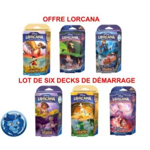 BUNDLE DECK LORCANA SAISON 3-4-5 FR