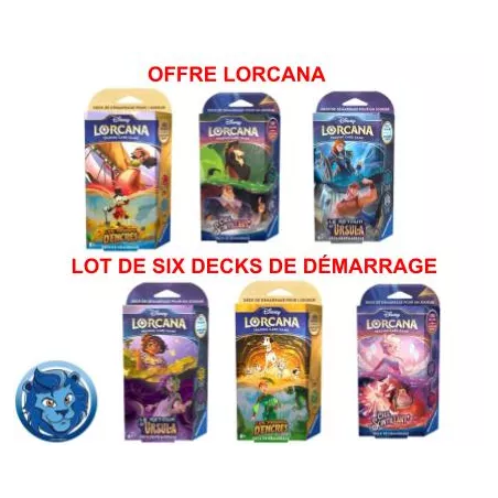 BUNDLE DECK LORCANA SAISON 3-4-5 FR