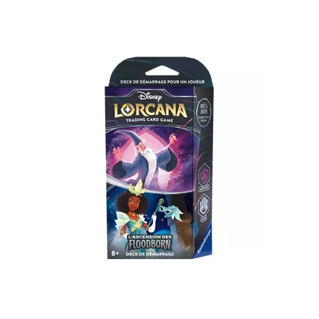 LORCANA - DECK DEMARRAGE CHAPITRE DEUX L'ASCENSION DES FLOODBORN MERLIN & TIANA
