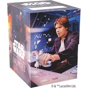 GG SW UNLIMITED SOFT CRATE : HAN SOLO ET SON FAUCON MILLENIUM