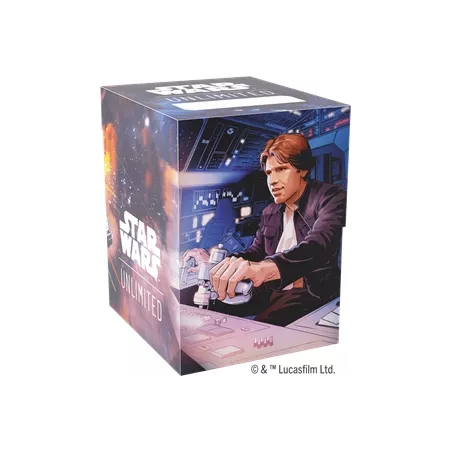 GG SW UNLIMITED SOFT CRATE : HAN SOLO ET SON FAUCON MILLENIUM