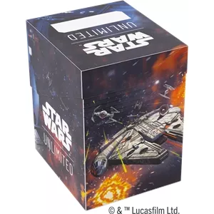 GG SW UNLIMITED SOFT CRATE : HAN SOLO ET SON FAUCON MILLENIUM