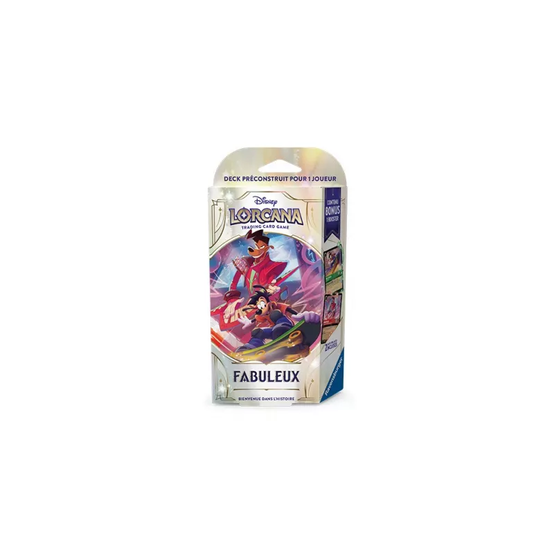 DISNEY LORCANA CHAPITRE 9 DECK LE REGNE DE JAFAR RUBY & EMERAUDE