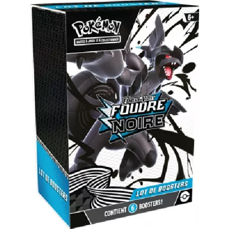 POKEMON EV10.5 BUNDLE 6 BOOSTERS FOUDRE NOIR