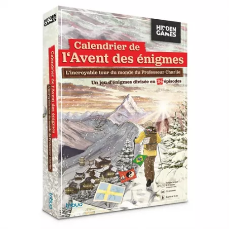 HIDDEN GAMES - CALENDRIER DE L'AVENT DES ENIGMES