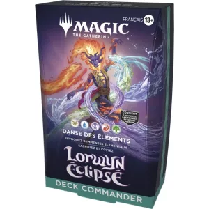 MTG : LORWYN ÉCLIPSÉ DECK COMMANDER DANSE DES ÉLÉMENTS FR