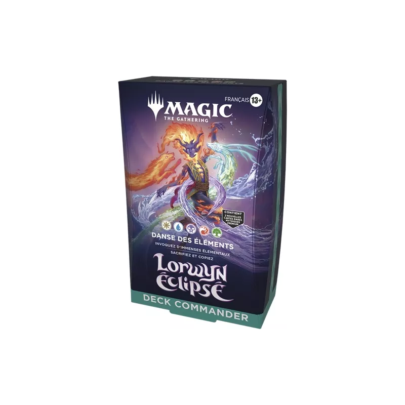 MTG : LORWYN ÉCLIPSÉ DECK COMMANDER DANSE DES ÉLÉMENTS FR
